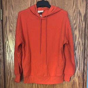 Orange Oversized Hoodie